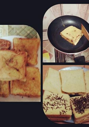 Foto resep Roti Bakar Coklat Meses
