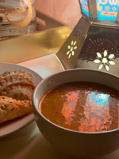 صورة لوصفة شوربة حب بالدجاج