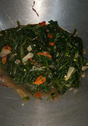 Foto resep Sayur kangkung sederhana