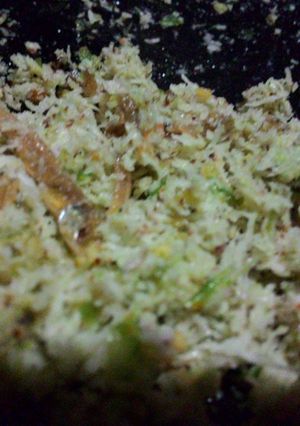 Foto resep Sambel urap teri