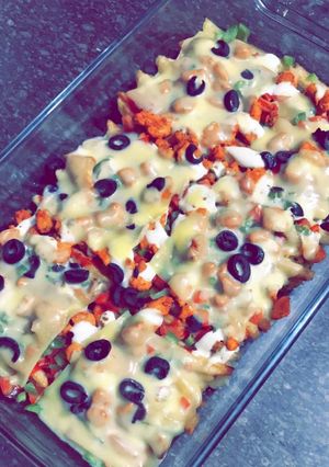 A picture of Pizza Fries 🍕 🍟.