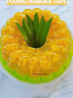 Foto resep Puding nangka tape singkong