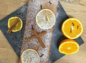 Foto de Bolo de Laranja com especiarias