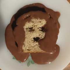 Une photo de Banana bread effrayant