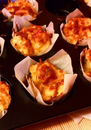 Bundás kenyér muffin recept fotója