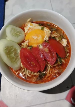 Foto resep 18. Mie abuih khas Minang