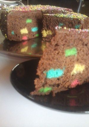 Una foto de Torta Confetti