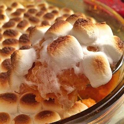 Cacerola de batatas y marshmallows Receta de Chef Diosa- Cookpad