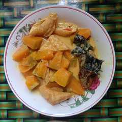 A picture of Labu Santan Tahu.