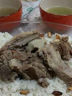 صورة لوصفة فته باللحمه على الطريقه الفلسطينيه 😍