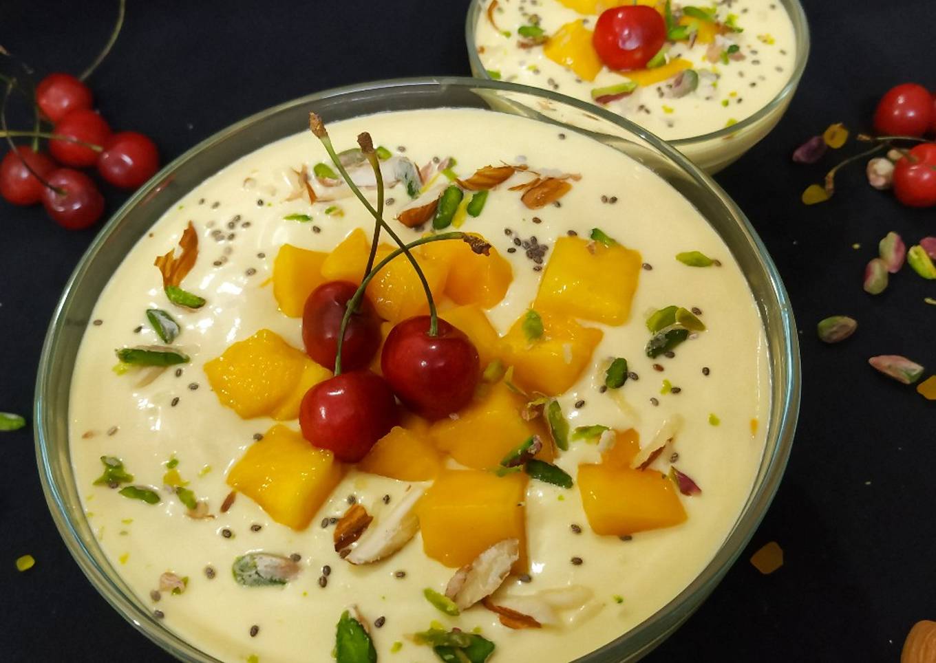 Eggless Mango Mousse