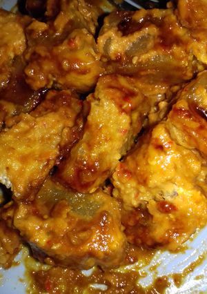 Foto resep TAHU ACI BUMBU KACANG by me