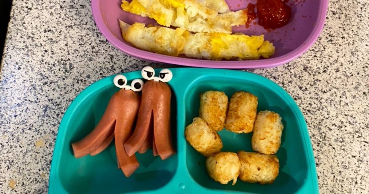 Almuerzo rico para peques Receta de Leslye M Cuellar❤- Cookpad