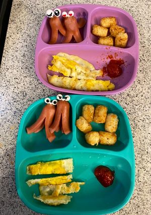 Una foto de Almuerzo rico para peques