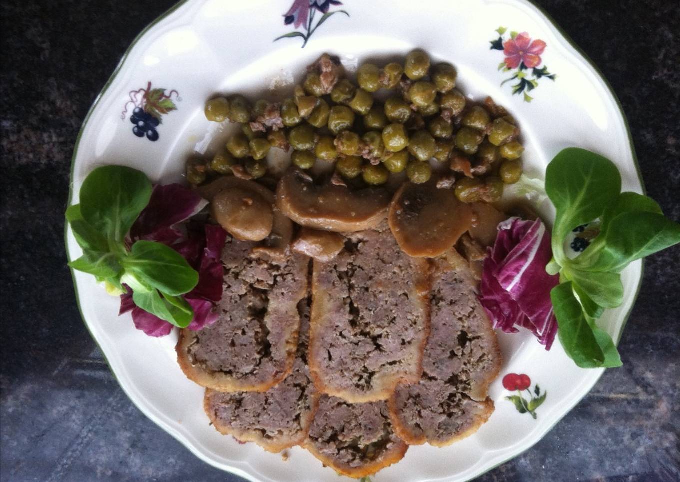 Rollo de carne picada robot moulinex