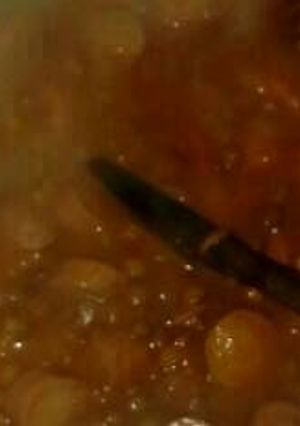 Una foto de Guiso de lentejas con salchichas y verduras