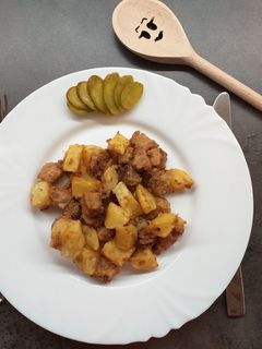 Brassói aprópecsenye recept fotója