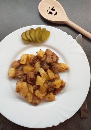 Brassói aprópecsenye recept fotója