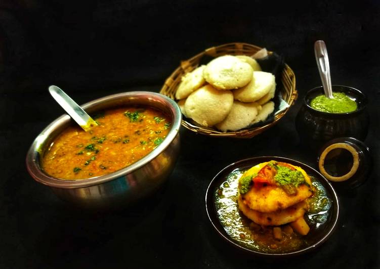 How to Make Quick Idli Sambhar