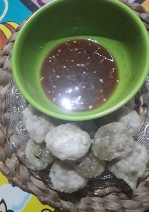 Foto resep Cireng mantul bumbu rujak