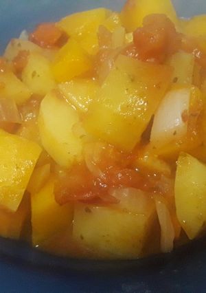 Una foto de Verduras a la olla