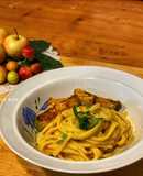 Mì Ý Sốt Bí Đỏ Phô Mai