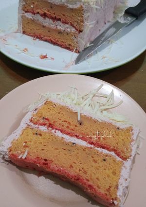 Foto resep Bolu Buah Naga