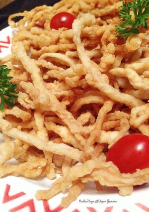 Foto resep Enoki Crispy Parmesan