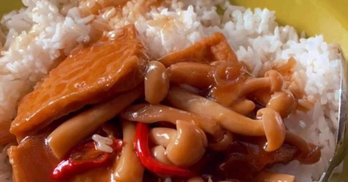 Resep Tahu jamur shimeji oleh Neng Zhean Cookpad