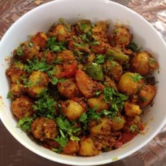 A picture of Aachari Aloo.