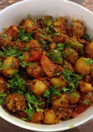 A picture of Aachari Aloo.