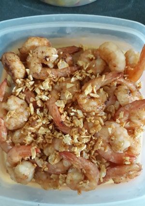 Foto resep Udang Goreng Bawang Putih