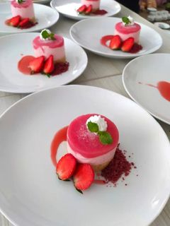 Foto resep Guava Mousse Cake