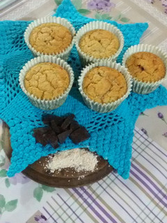 Una foto de Muffins sin Harina