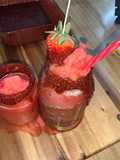 Smoothie de fresa escarchado con CHAMOY