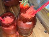 Smoothie de fresa escarchado con CHAMOY
