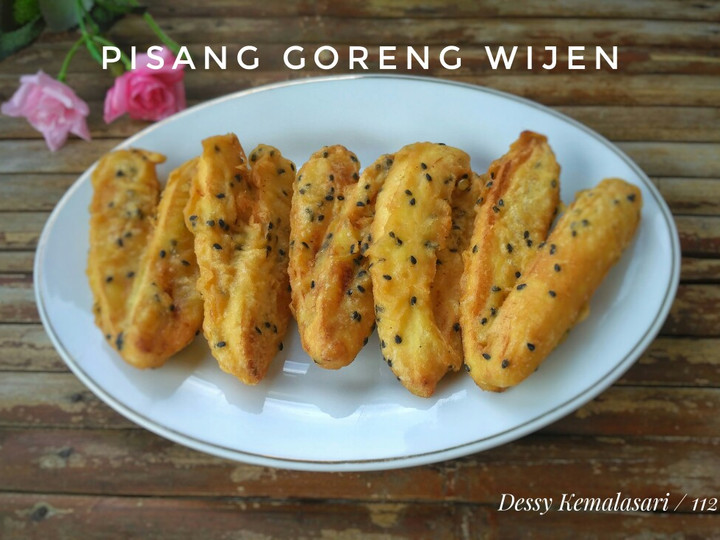 Standar Cara gampang buat 65. Pisang Goreng Wijen dijamin spesial