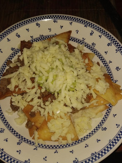 Una foto de Nachos con carne