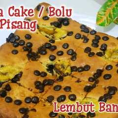 A picture of Banana Cake /Bolu Pisang.