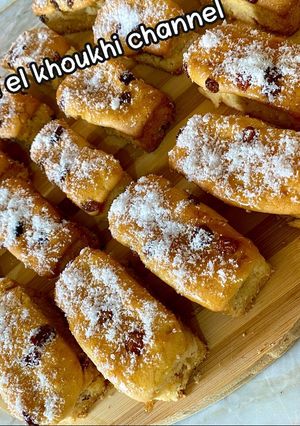 صورة لوصفة ميني كيك بالعنب المجفف