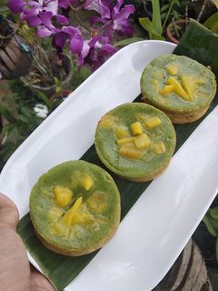 Foto resep Bingka pandan mini