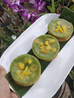 Foto resep Bingka pandan mini