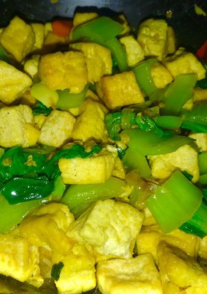 Foto resep Tumis pakcoy tahu