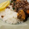 Curry de kale, zapallo y garbanzos