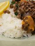 Curry de kale, zapallo y garbanzos