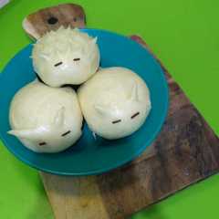 รูปของ Bakpao kampung (isi coklat kacang)