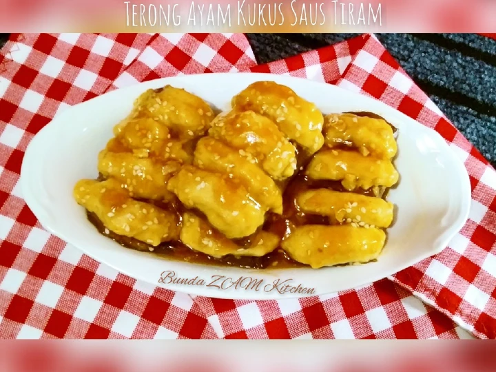 Cara Simple Membikin Resep  Terong Ayam Kukus Saus Tiram yang Bisa Manjain Lidah, Sempurna