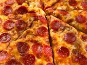 A picture of sourdough pizza