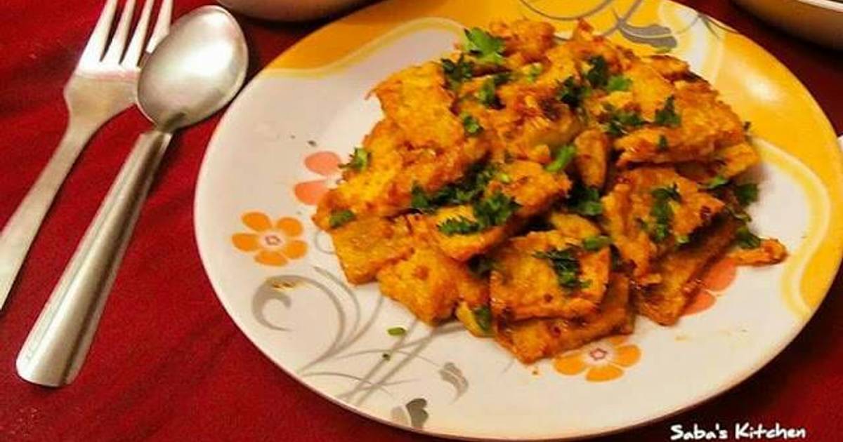 Chilli Garlic Egg Strips Recipe by Saba Firoz Shaikh Cookpad