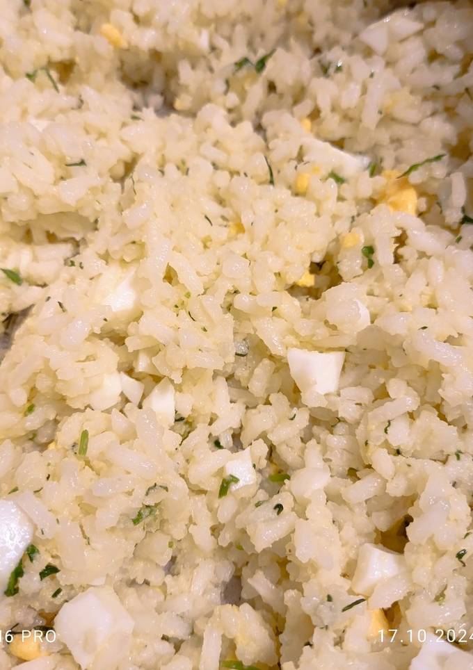 Фарш рисовий з яйцем (начинка для пиріжків)
